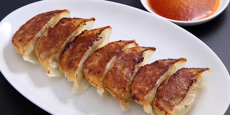 餃子は絶対に外せない!